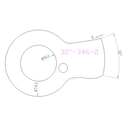 32-346  32 DERECE İNDEX30/42/60 YAN KAMLARI 2 mm