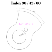 60-346  60 DERECE İNDEX30/42/60 YAN KAMLARI 1 mm
