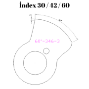 60-346  60 DERECE İNDEX30/42/60 YAN KAMLARI 3 mm
