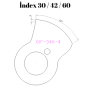 60-346  60 DERECE İNDEX30/42/60 YAN KAMLARI 4 mm