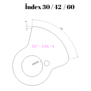 80-346  80 DERECE İNDEX30/42/60 YAN KAMLARI 4 mm