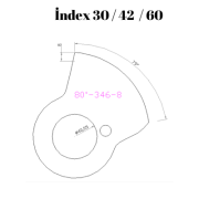 80-346  80 DERECE İNDEX30/42/60 YAN KAMLARI 8 mm