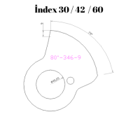 80-346  80 DERECE İNDEX30/42/60 YAN KAMLARI 9 mm