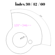 120-346  120 DERECE İNDEX30/42/60 YAN KAMLARI