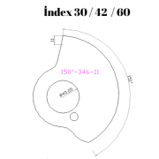 150-346  150 DERECE İNDEX30/42/60 YAN KAMLARI 11 mm