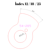 54-285  50 DERECE İNDEX12/18/25 YAN KAMLARI
