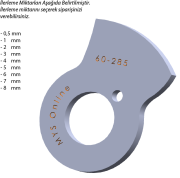 60-285  60 DERECE İNDEX12/18/25 YAN KAMLARI