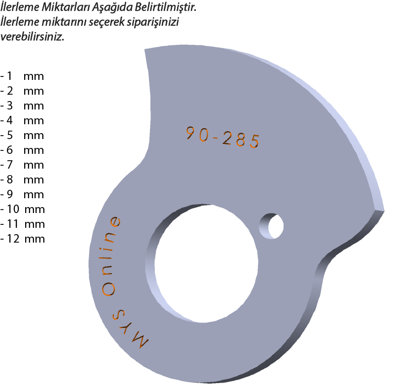90-285  90 DERECE İNDEX12/18/25 YAN KAMLARI