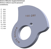 100-285  100 DERECE İNDEX12/18/25 YAN KAMLARI