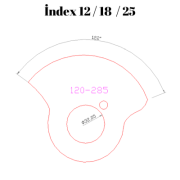 120-285  120 DERECE İNDEX12/18/25 YAN KAMLARI