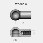 ÇAP 10 - MUYLU-NAVİGATÖR-SEÇİM E-21 mm - D-10 mm - M-M6