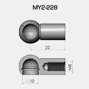 ÇAP 10 - MUYLU-NAVİGATÖR-SEÇİM E-22 mm - D-10 mm - M-M8