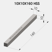 10x10x160 HSS Kalem
