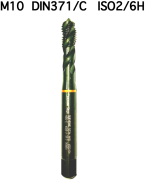 M10 MAKİNE KILAVUZU DIN 371/C ISO2/6H