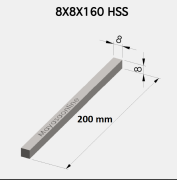 8x8x200 HSS Kalem